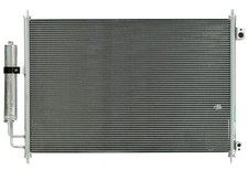 A/C Condenser Direct Fit 2008-2015 Nissan Rogue, Rogue Select 2.5L w/Rec Drier