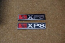 2 Oem 1999 2000 2001 Saleen Ford Explorer Xp8 Edition Fender Rear Hatch Emblems