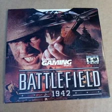 Battlefield 1942 PC CD computer gaming world November 2002 paper sleeve