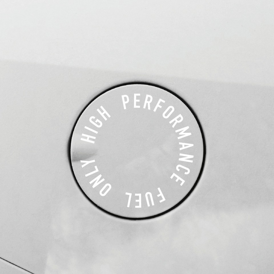 10cm Bianco 360° Adesivo Alto Performance Benzina Auto Moto Coperchio ...