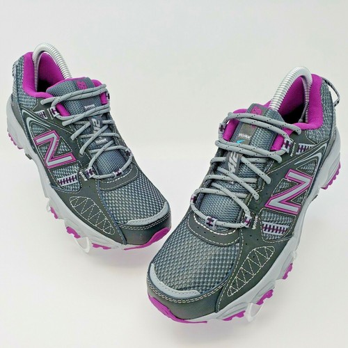 New Balance Womens Gray Purple Trail 