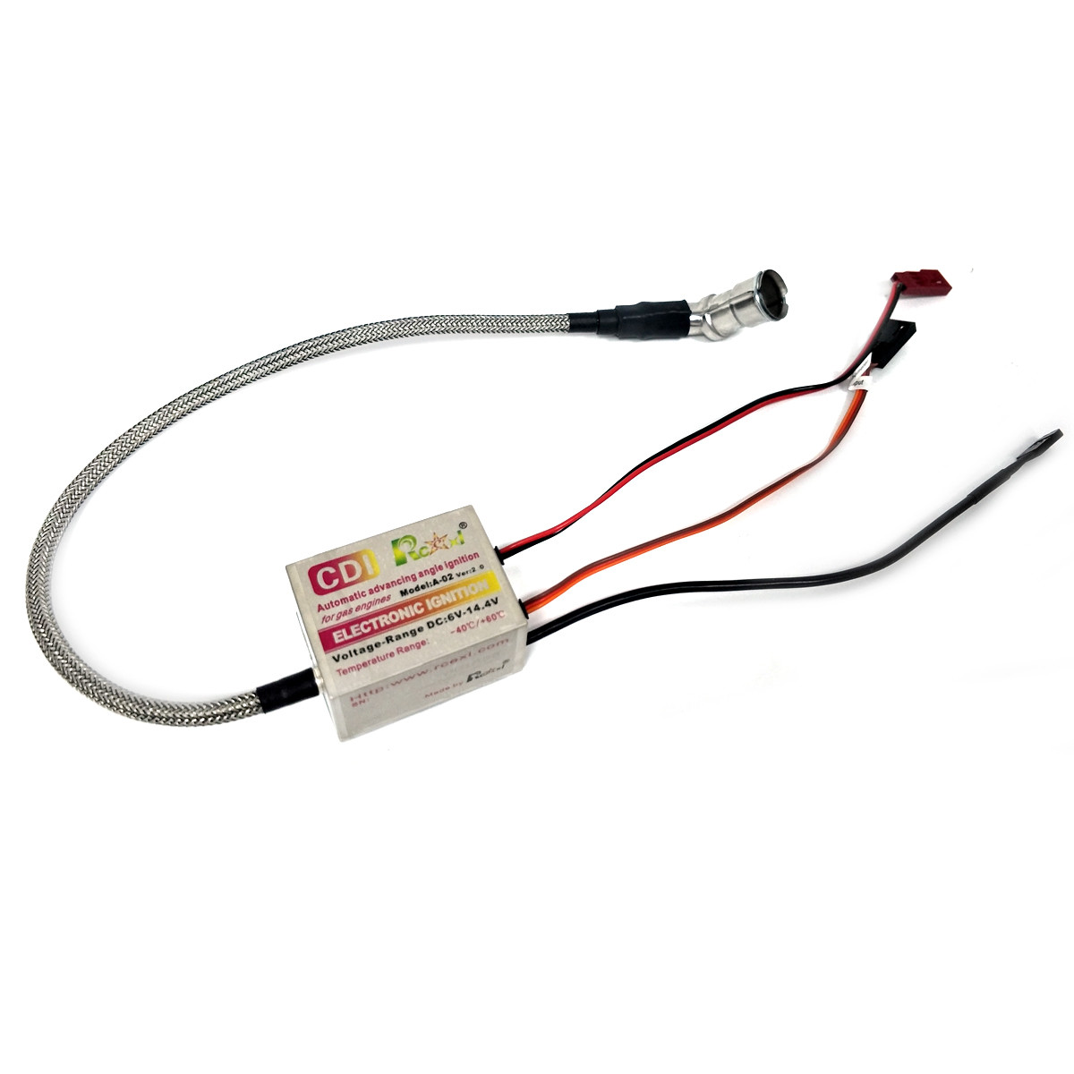 RCEXL Single ignition for -NGK -CM6-10MM - 90degree for 3W Engine | RCEXL