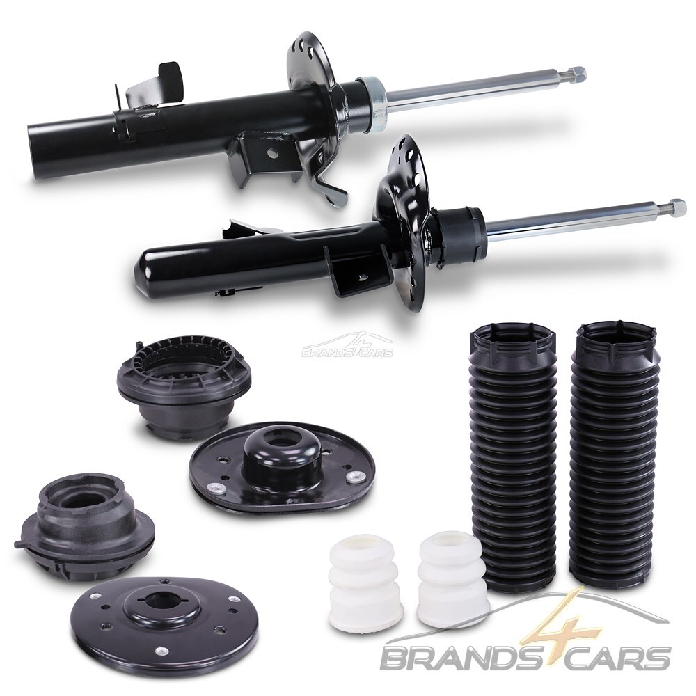 ATEC 2x STOßDÄMPFER +DOMLAGER +PROTECTION-KIT VORNE FÜR FORD GALAXY 2 MONDEO