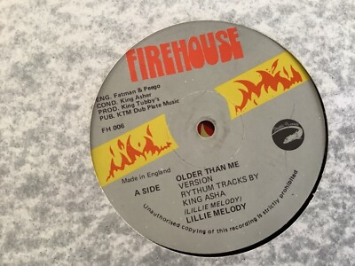 #ad King Asha Older Than Me Pressure Me 12” Firehouse GBP 10.99