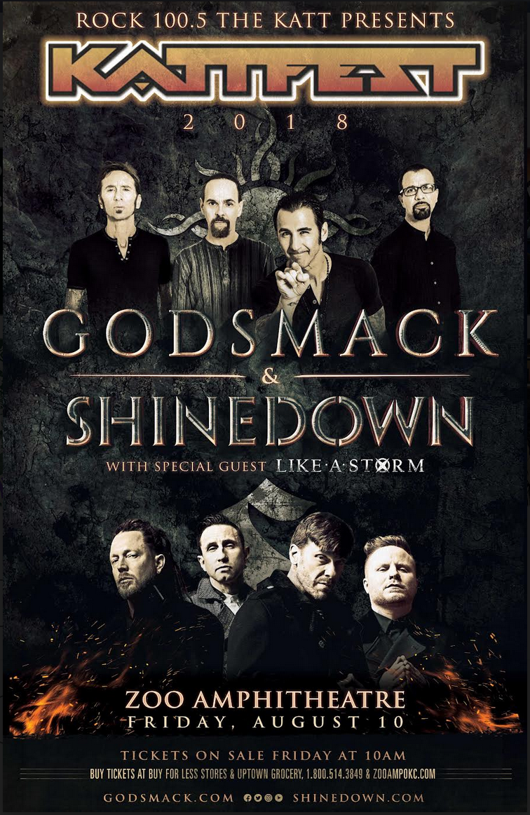 GODSMACK SHINEDOWN 