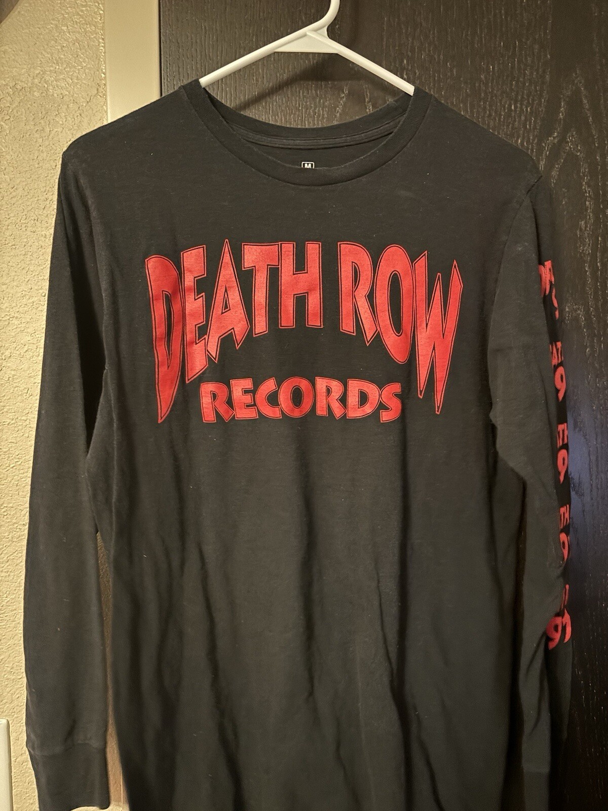 FILA Camicia manica lunga Death Row Records taglia media