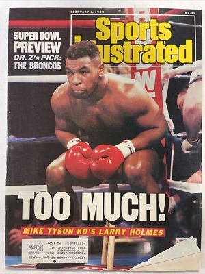 1988 February 1, Sports Illustrated Magazine, Mike Tyson (CP136)