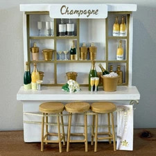 Viral BELLA LUX CHAMPAGNE BAR Decor BRAND NEW