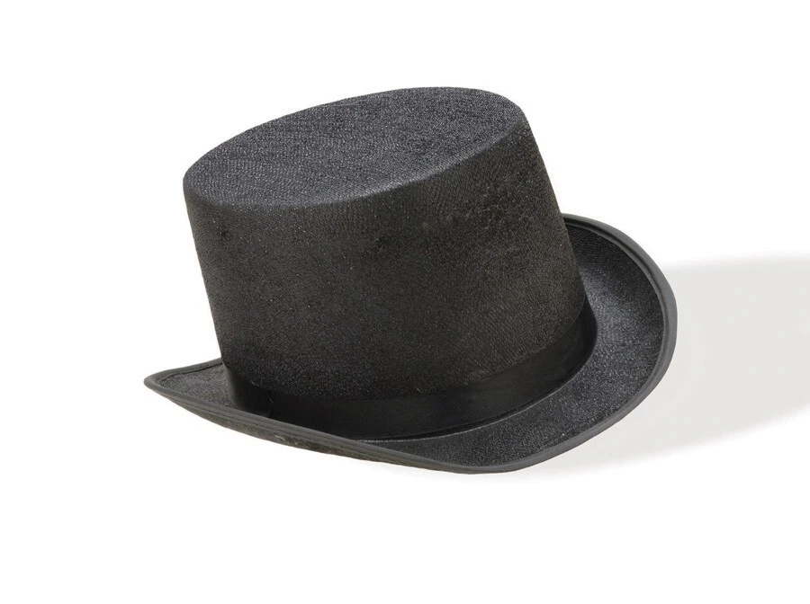 Foro Novedades Malla Brillo Sombrero Gángster, Mago Halloween Disfraz #C55 Foto 2 de 4