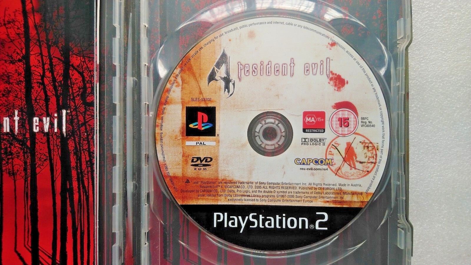 Resident Evil 4 Steelbook PS2 PAL