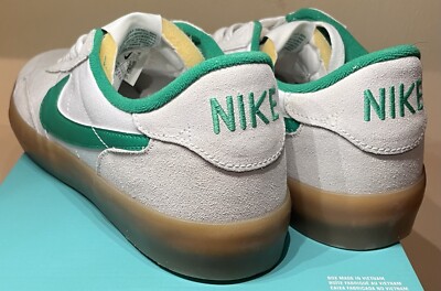 Men's Nike Heritage Vulc SB Lucky Green Size 11.5 - CD5010 101