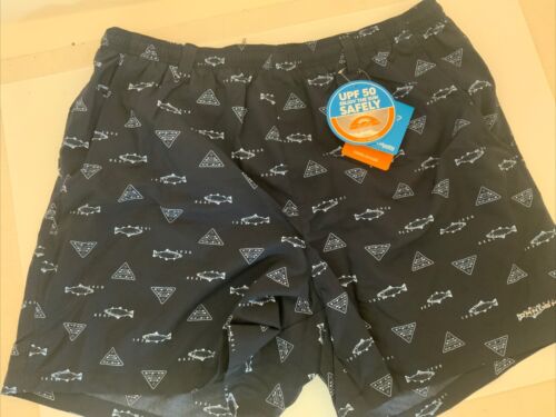 COLUMBIA PFG Mens Omni Shade swim Trunks XL navy Blue Fishing Beach NEW
