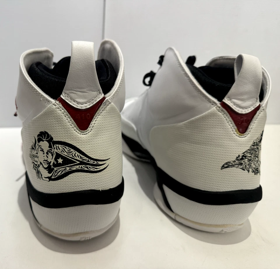 Jordan Melo M3 白色/校红黑色 13 码美国 (314302-161) — 第 4/4 张图片