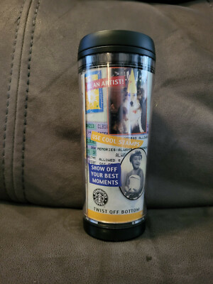 Starbucks 2007's Create Your Own Memory Tumbler Mug Collage Memories Acrylic