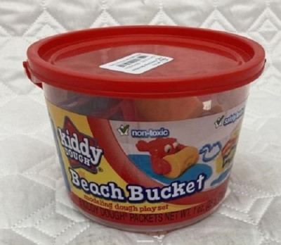NEW Creative Kids Kiddy Dough Beach Bucket Modeling Play Set Non-Toxic