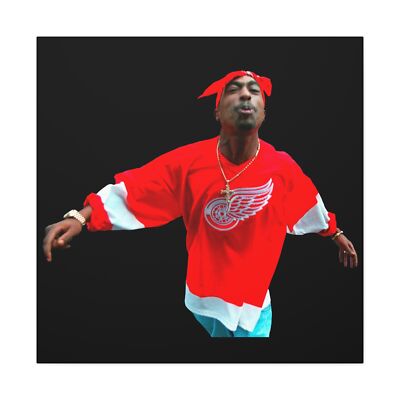 2pac,tupac shakur,Iconic moments,Room decor,Canvas Print,studio
