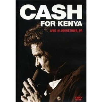 JOHNNY CASH - CASH FOR KENYA,LIVE IN JOHNSTOWN DVD +++++++++++++++  