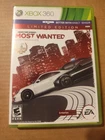 Need For Speed - Most Wanted Limited Edition XBox 360 Video Game; FREE RETURNS