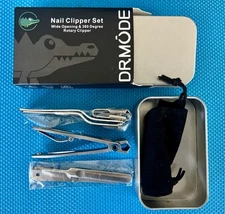 Nail Clippers for Thick Nails-DRMODE Wide Opening & 360 Degree Rotary ClipperNEW