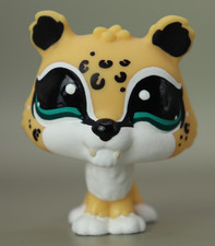 Littlest Pet Shop/ LPS, Cheeta, OOAK Custom, Hand Painted.