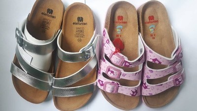 elefanten Gr33 rosa Gr31-32-34-35 NEU Mädchen Pantolette Hausschuhe -1 Paar