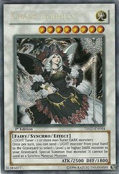 Chaos Goddess (TSHD-EN044) Secret Rare Unlimited