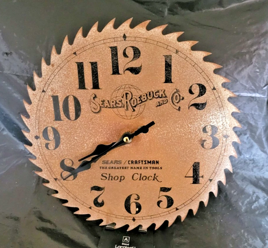 Craftsman Saw Blade Clock for sale | eBay