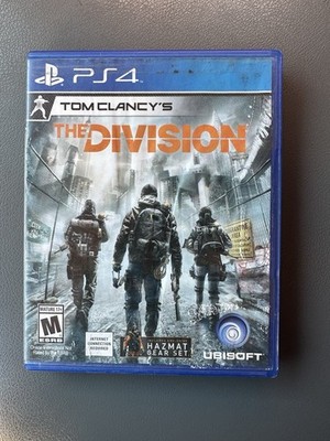 Tom clancys the division ps4 in case missing manual, no scratches