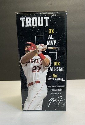 Mike Trout Angels BB-8 Star Wars Bobble head SGA 2023 New | eBay