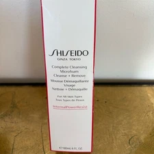 Shiseido Complete Cleansing Microfoam Face Cleanser 180ml NEW