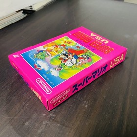 Super Mario USA With Box & Manual Nintendo Famicom 1992 Japanese Version HVC-MT