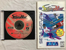 Winter Heat (Sega Saturn, 1997) Disc & Manual Tested Sports Winter Games