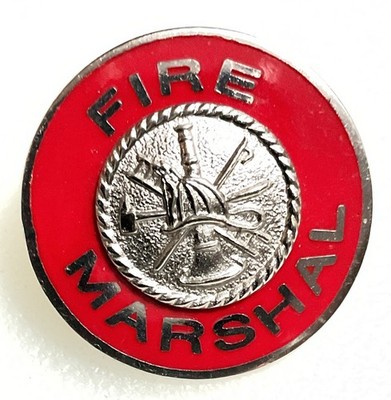 Fire Marshal Insignia Pin   DA1