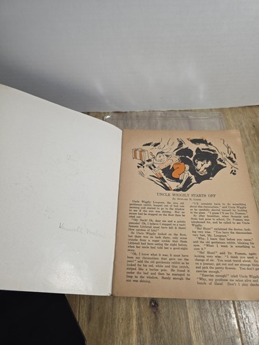 Vintage 1943 Onkel Wiggily beginnt Buch 10 Geschichten von Howard R Garis - Bild 2 von 3