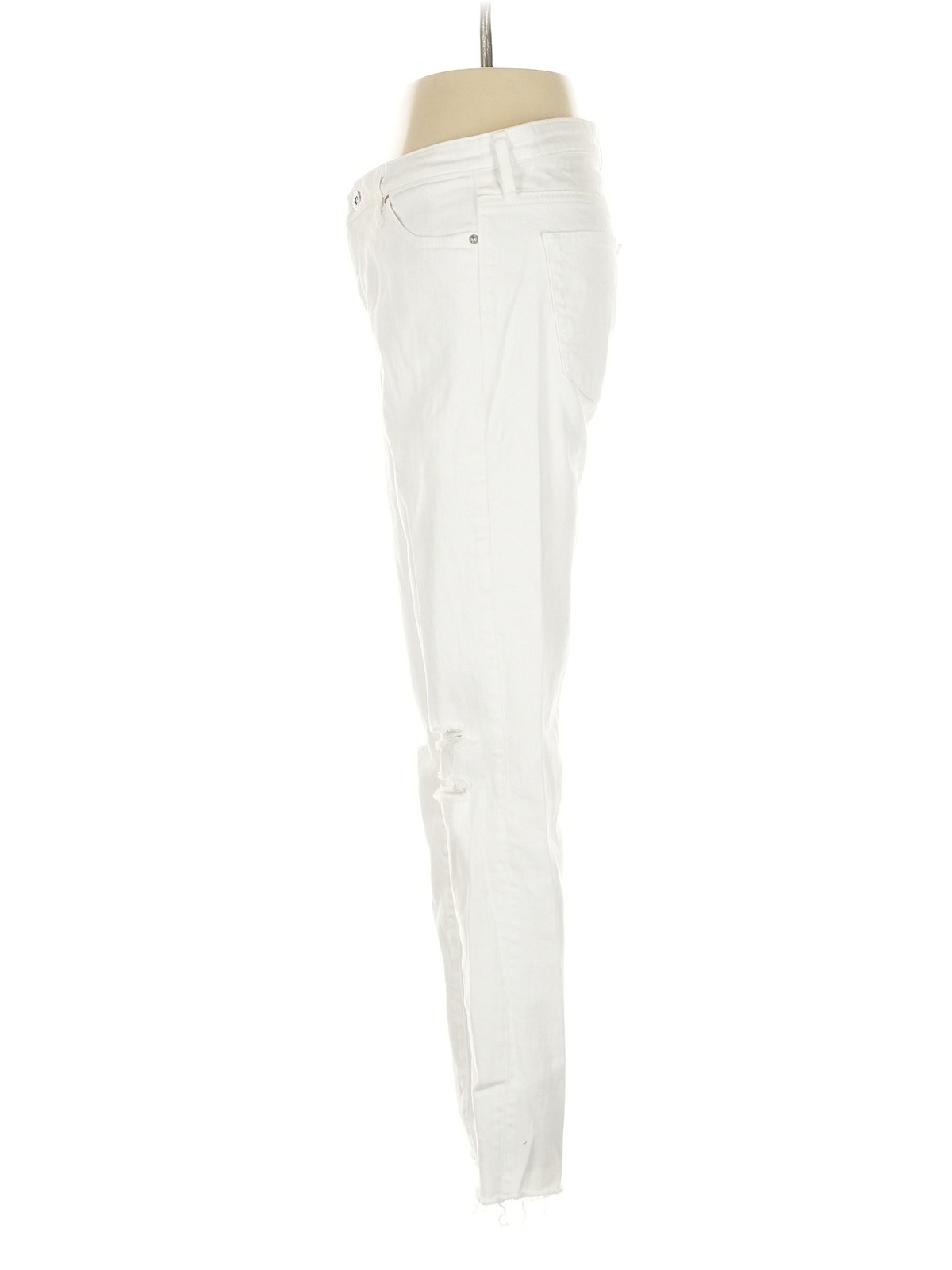 Adriano Goldschmied Women Ivory Jeans 27W thumbnail 4