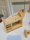 Ryan's Room Wooden Dollhouse Furniture Bathroom, Play Structures, Bunk Bed + — photo 6