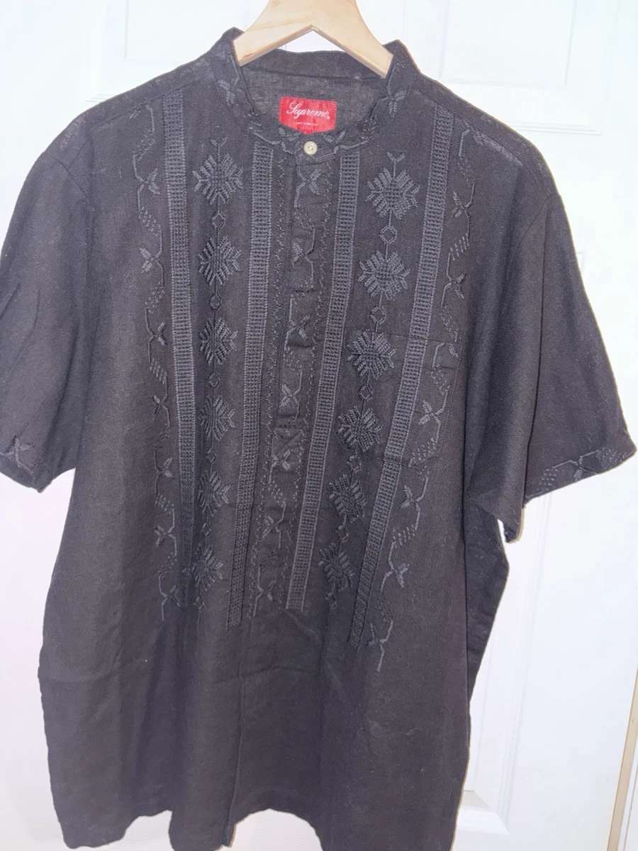 Las mejores ofertas en Supreme Negro Informal Con Botones camisas