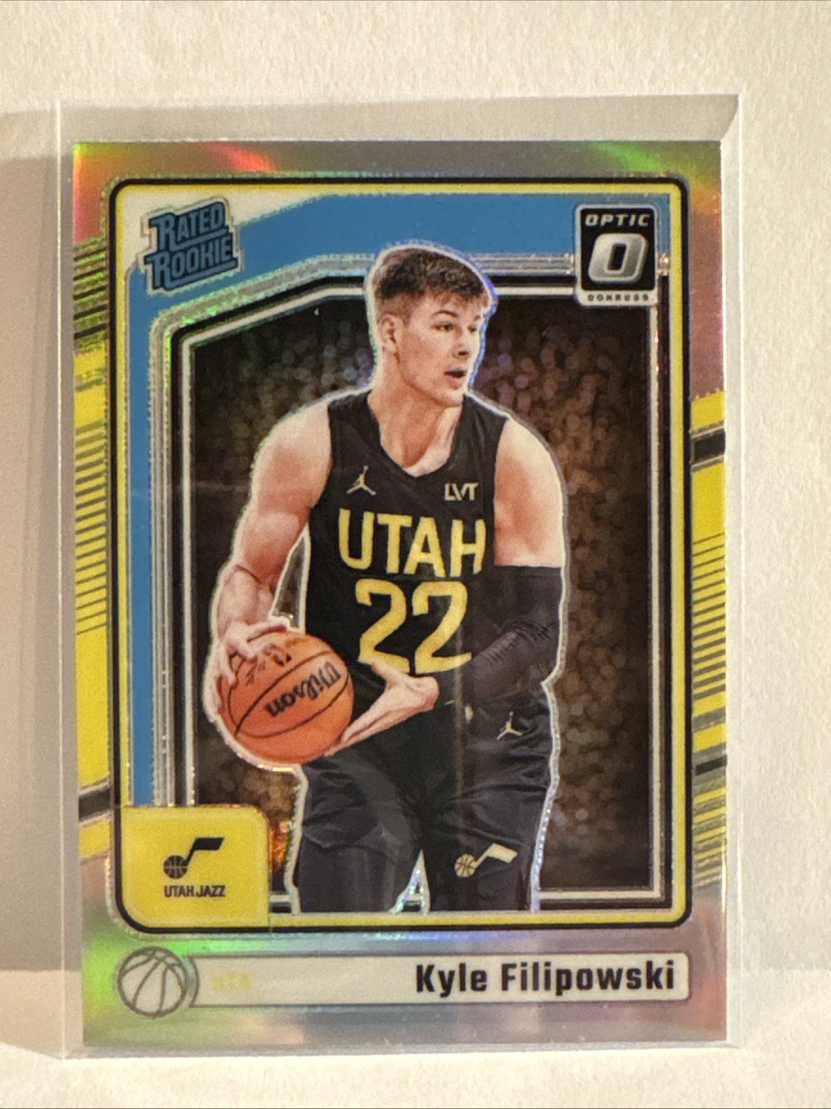 2024-25 Panini Donruss Optic - Rated Rookie Kyle Filipowski #300 Holo Prizm (RC)