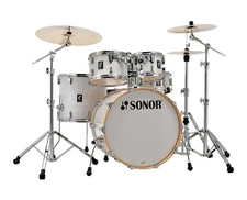 Sonor AQ2 Maple Stage 5-pc Shell Pack w/ 22" Kick - White Marine Pearl