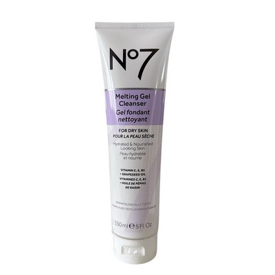 No7 Melting Gel Cleanser For Dry Skin 5 Fl Oz Skin Care Product for Face