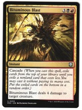 Bituminous Blast 255 U Commander: Modern Horizons 3 MTG