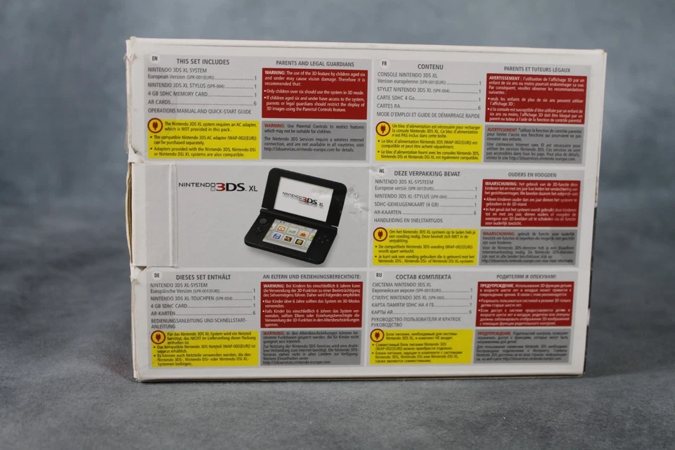 Nintendo 3DS XL Handheld-Spielkonsole - Blau/Schwarz (2201332) - Bild 3 von 4