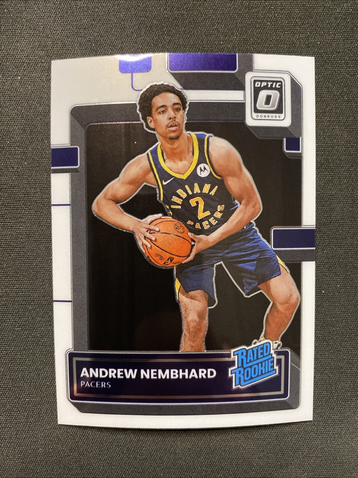 2022-23 Donruss Optic #230 Andrew Nembhard RC Rated Rookie Base
