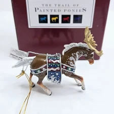 The Trail of Painted Ponies 2005 Reindeer Roundup Ornament #12328 Horse