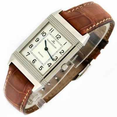 Jaeger LeCoultre Reverso Classic Classique SS Mechanical Watch 250.8.86 23x38mm