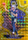 2024 Panini Mosaic - Rookies Drake Maye #303 Reactive Yellow Mosaic Prizm (RC)