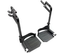 Economy Footrest for Standard Wheelchairs and Transport Chair, Composite Foot...