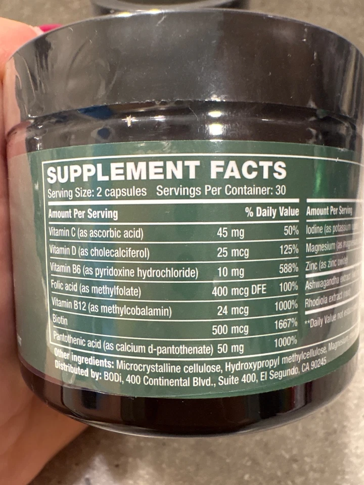 Metabolismo diario Belle Vitale azúcar en la sangre y hormonas diarias y apoyo al estrés Foto 4 de 4