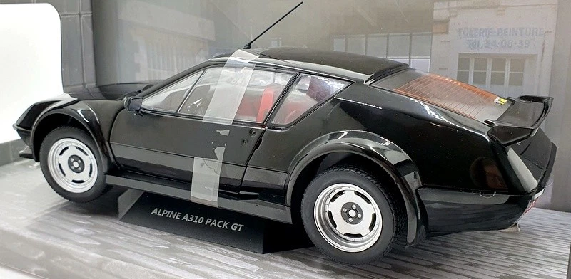 Solido 1/18 Scale Diecast S1801205 - Alpine A310 Pack GT 1983 - Black - Image 2 of 4