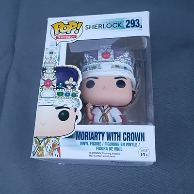 Moriarty with Crown #293  Sherlock Funko Pop Vinyl (NIB)